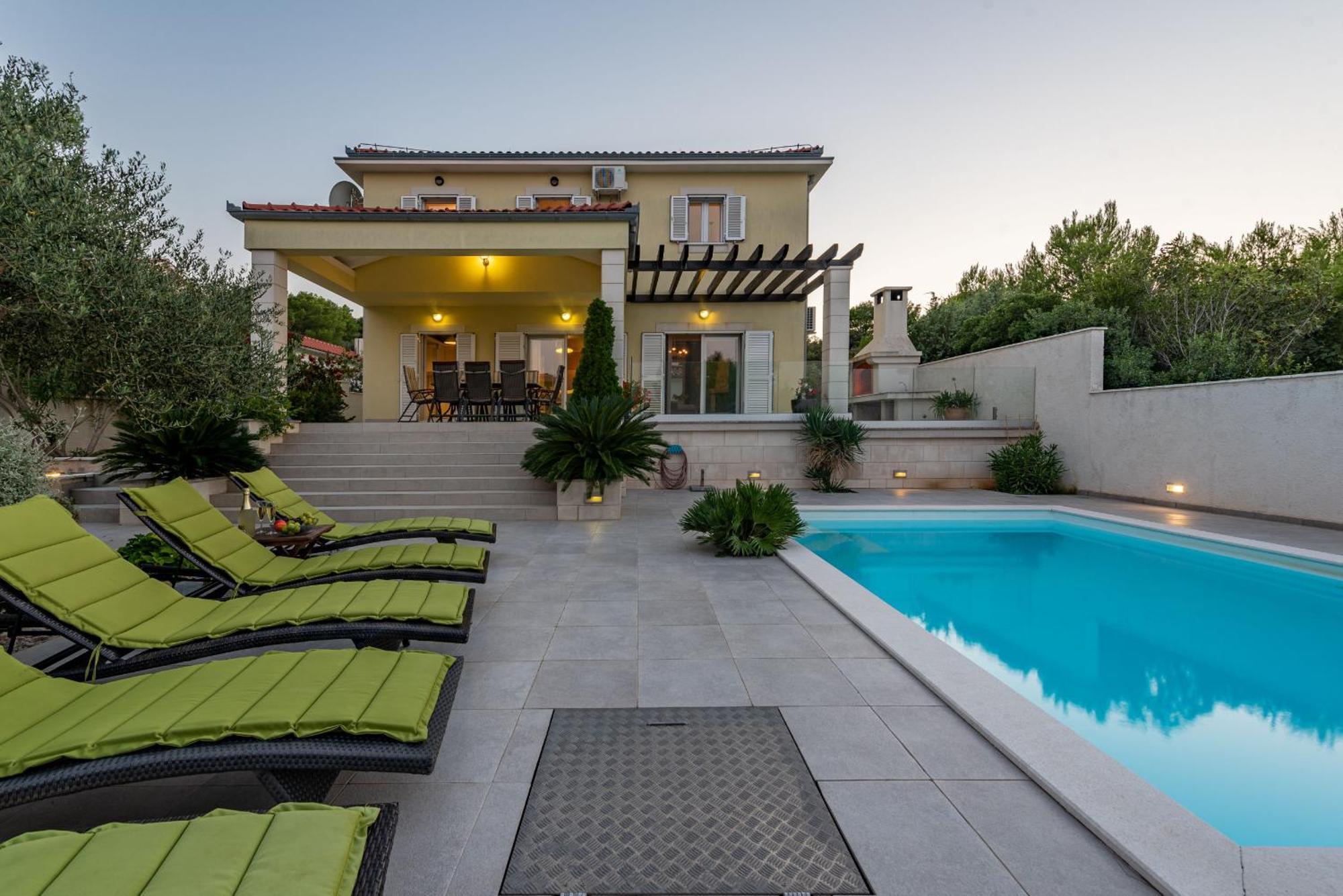 Villa Tatijana Zadarvillas Kukljica Exteriör bild