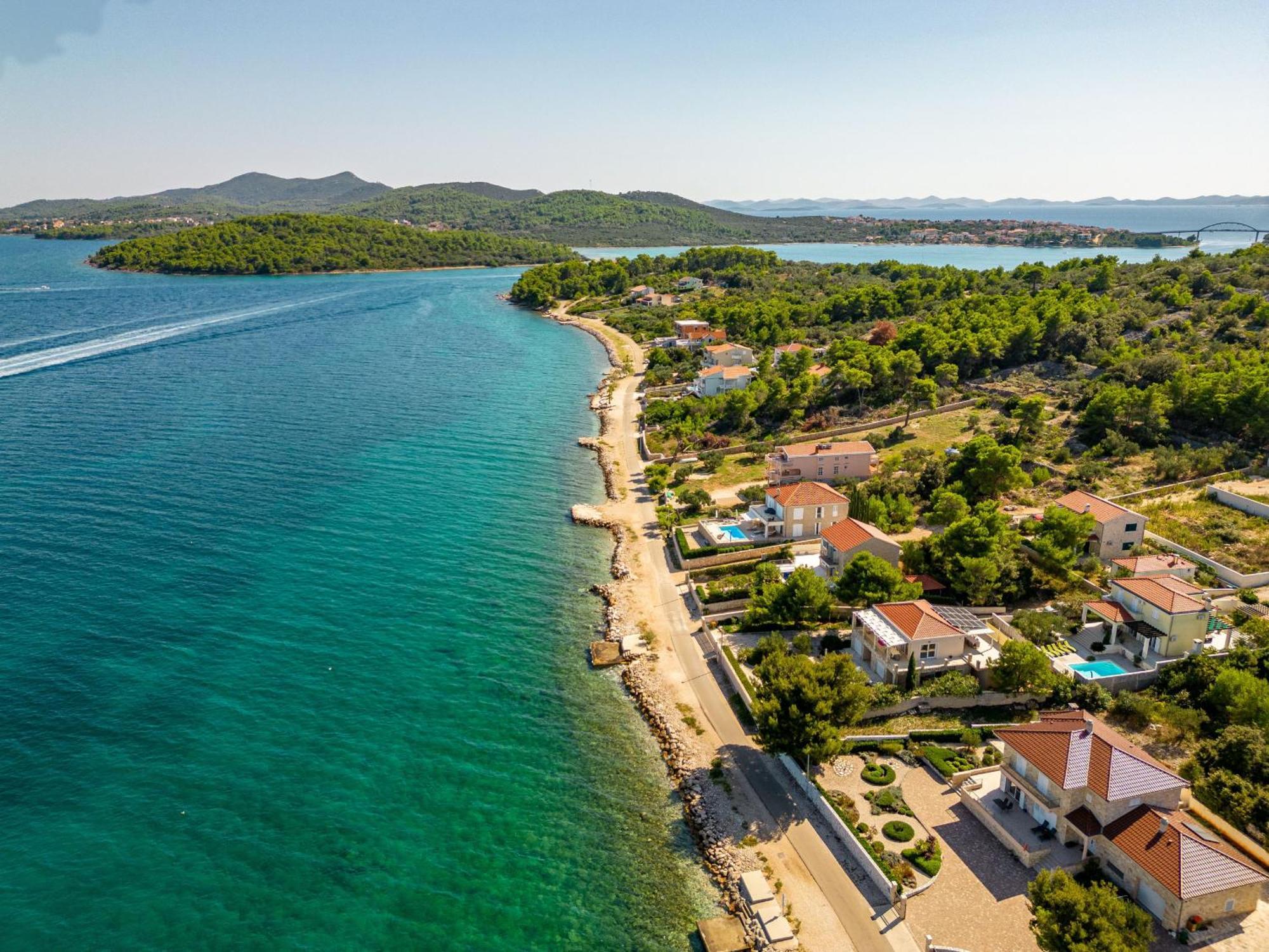 Villa Tatijana Zadarvillas Kukljica Exteriör bild
