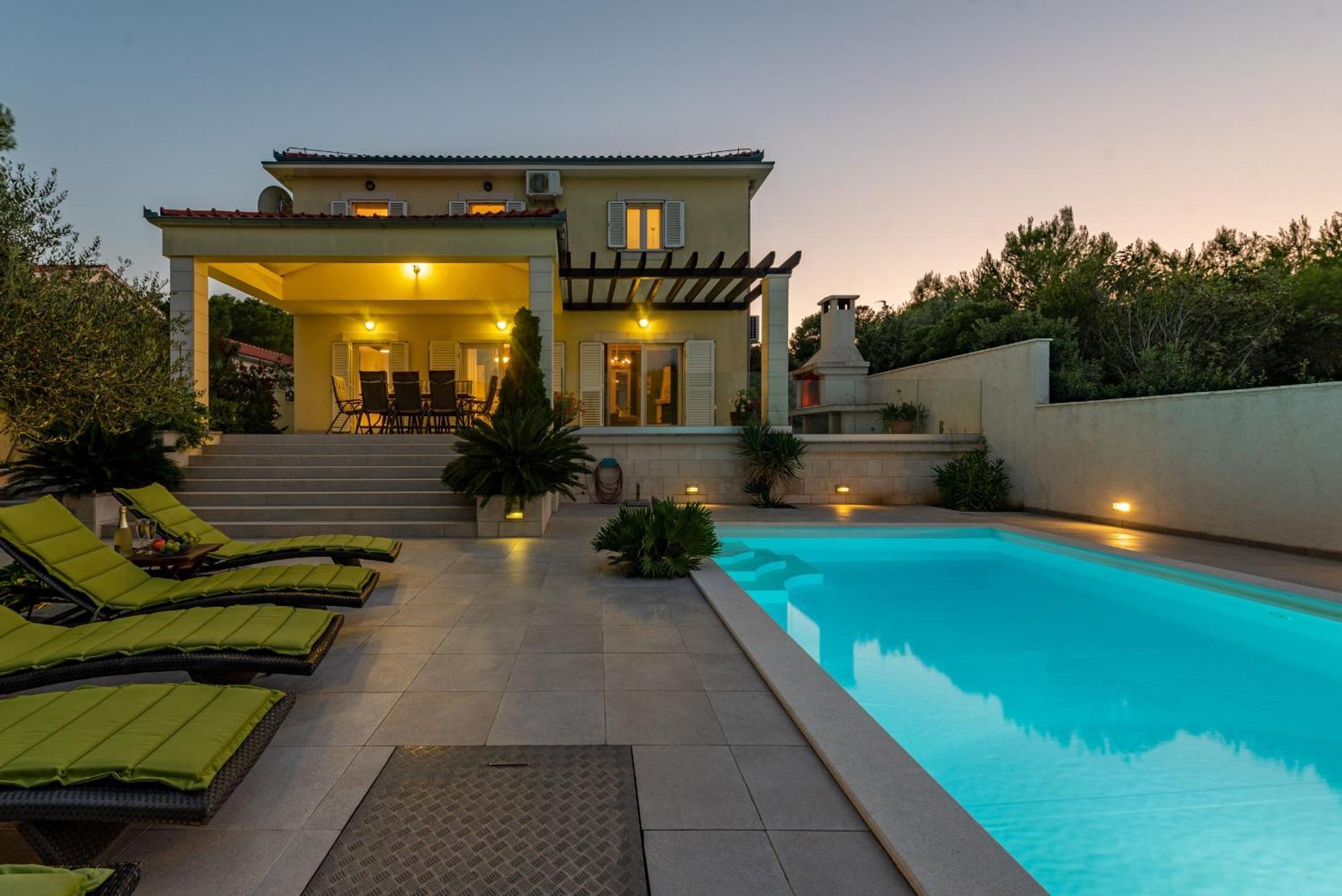 Villa Tatijana Zadarvillas Kukljica Exteriör bild