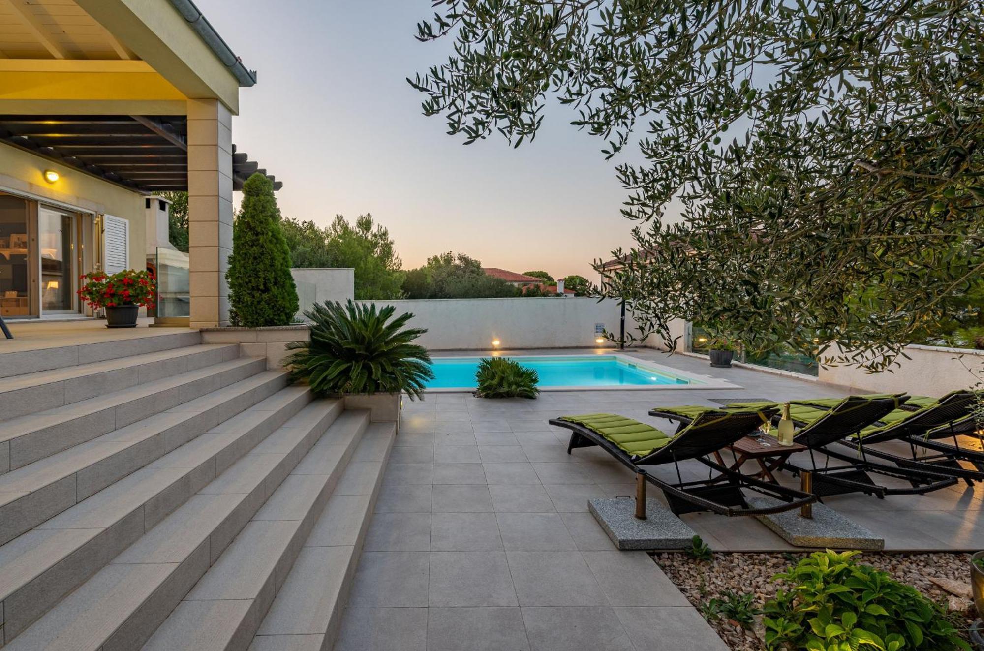 Villa Tatijana Zadarvillas Kukljica Exteriör bild