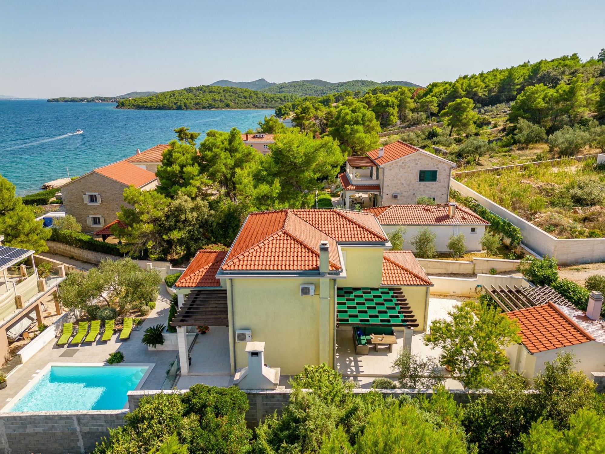 Villa Tatijana Zadarvillas Kukljica Exteriör bild